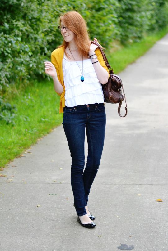 Sundays are for sundaes… and mustard cardigans