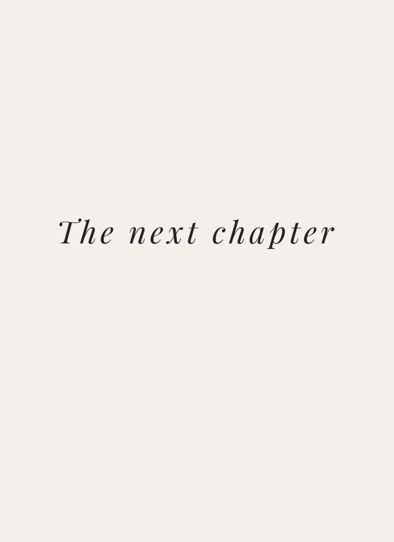The Next Chapter