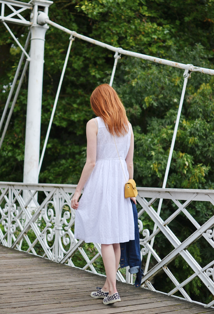 White Midi Dress