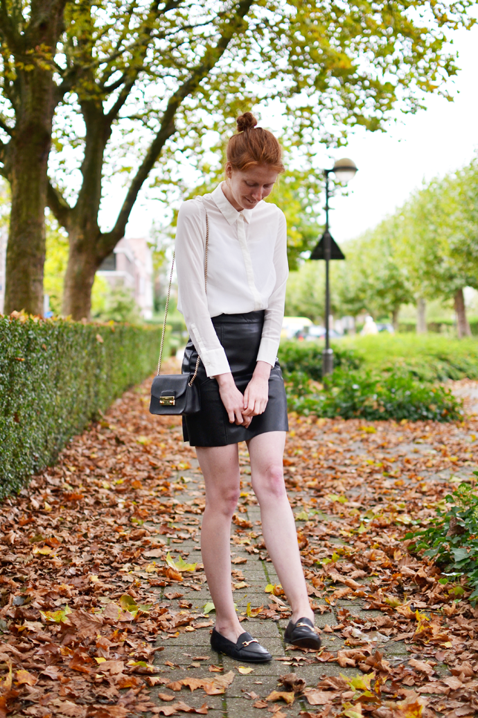 Silk Blouse Outfit