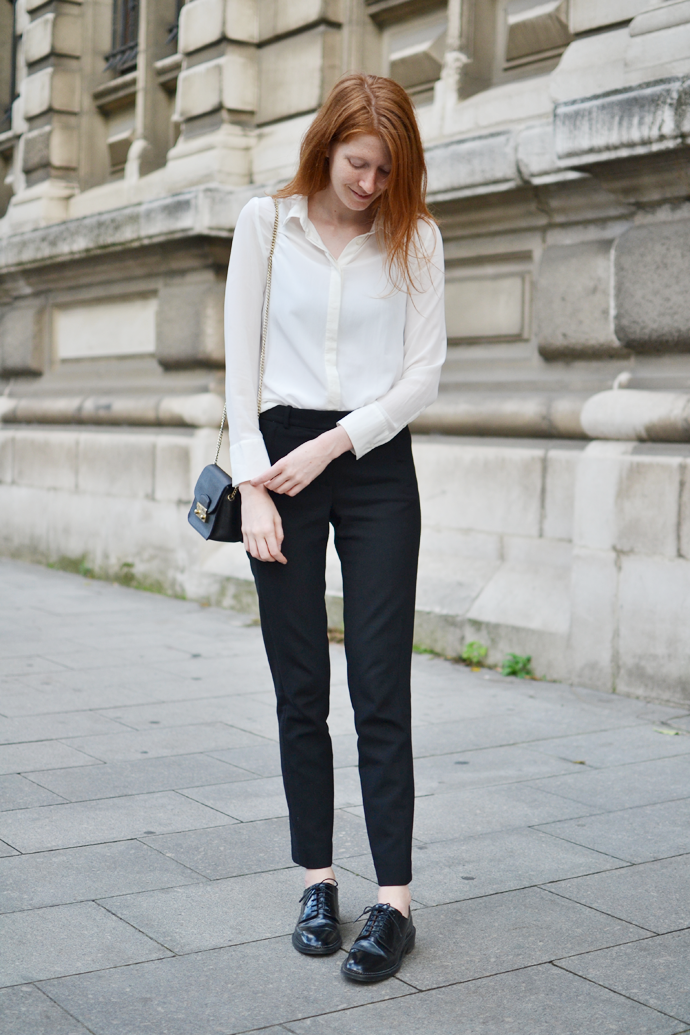 Basic Outfit Silk Blouse