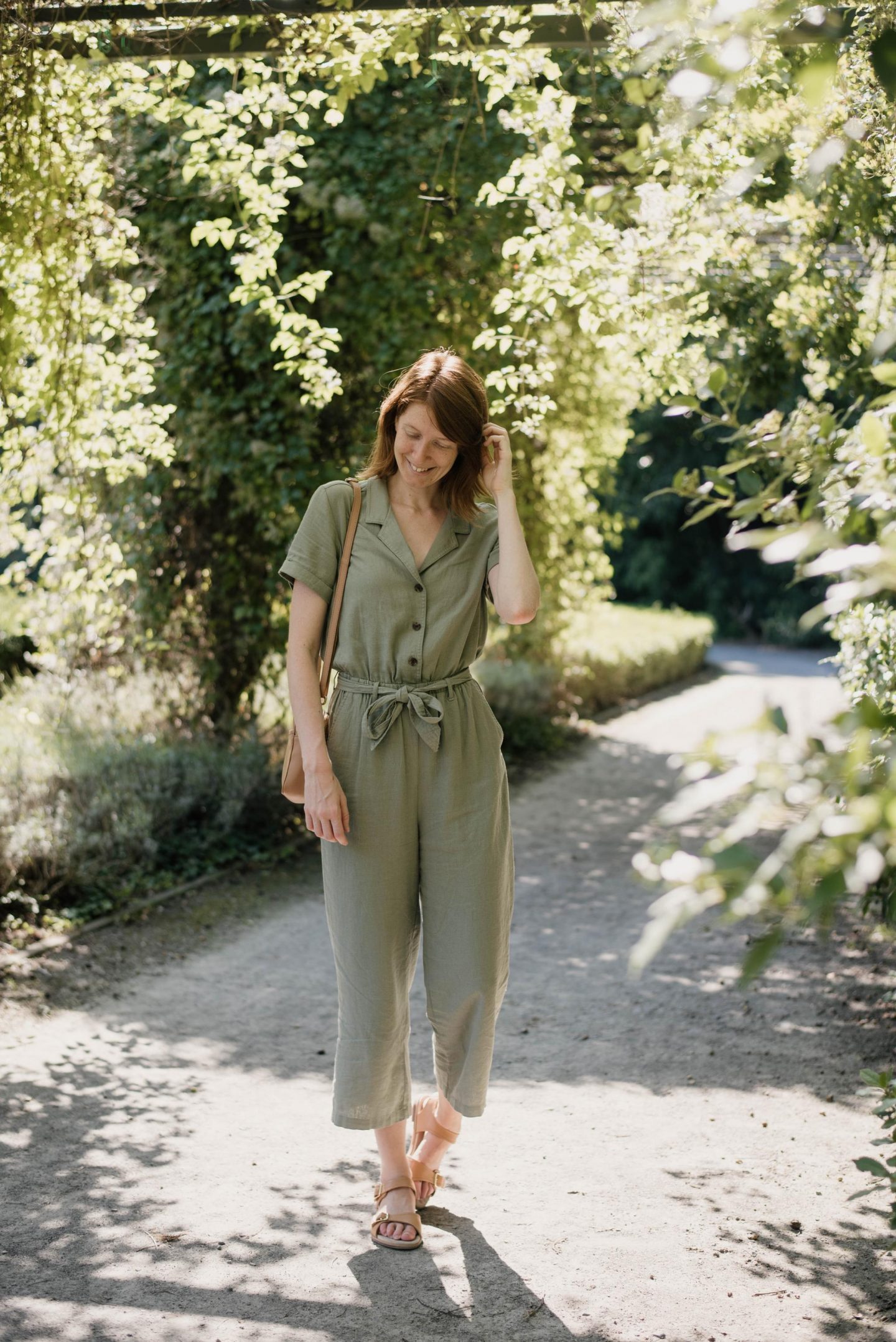 Sage store green jumpsuit