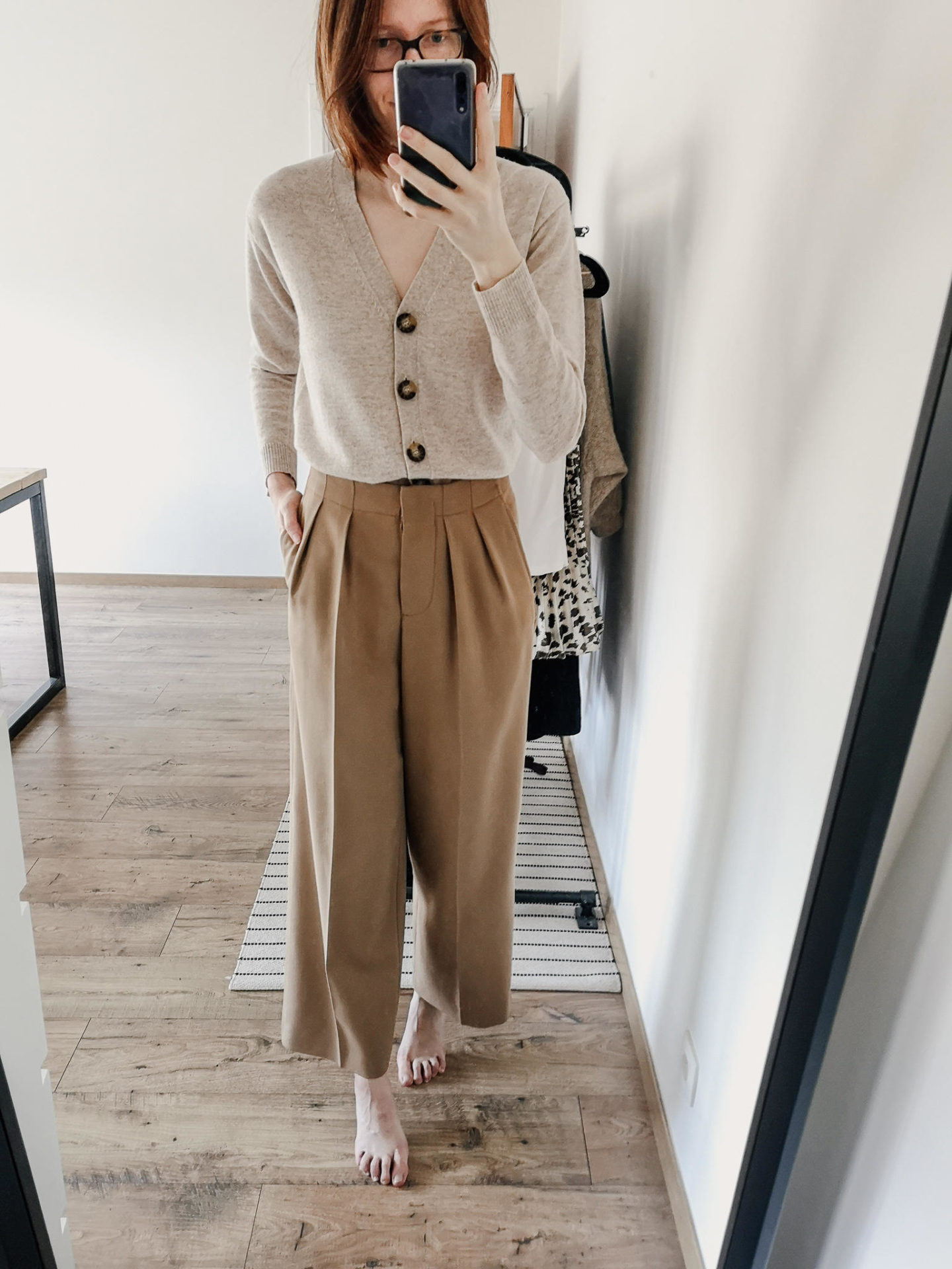 5 Outfit Ideas For Trousers / Arket Tan Trouser – Love Style