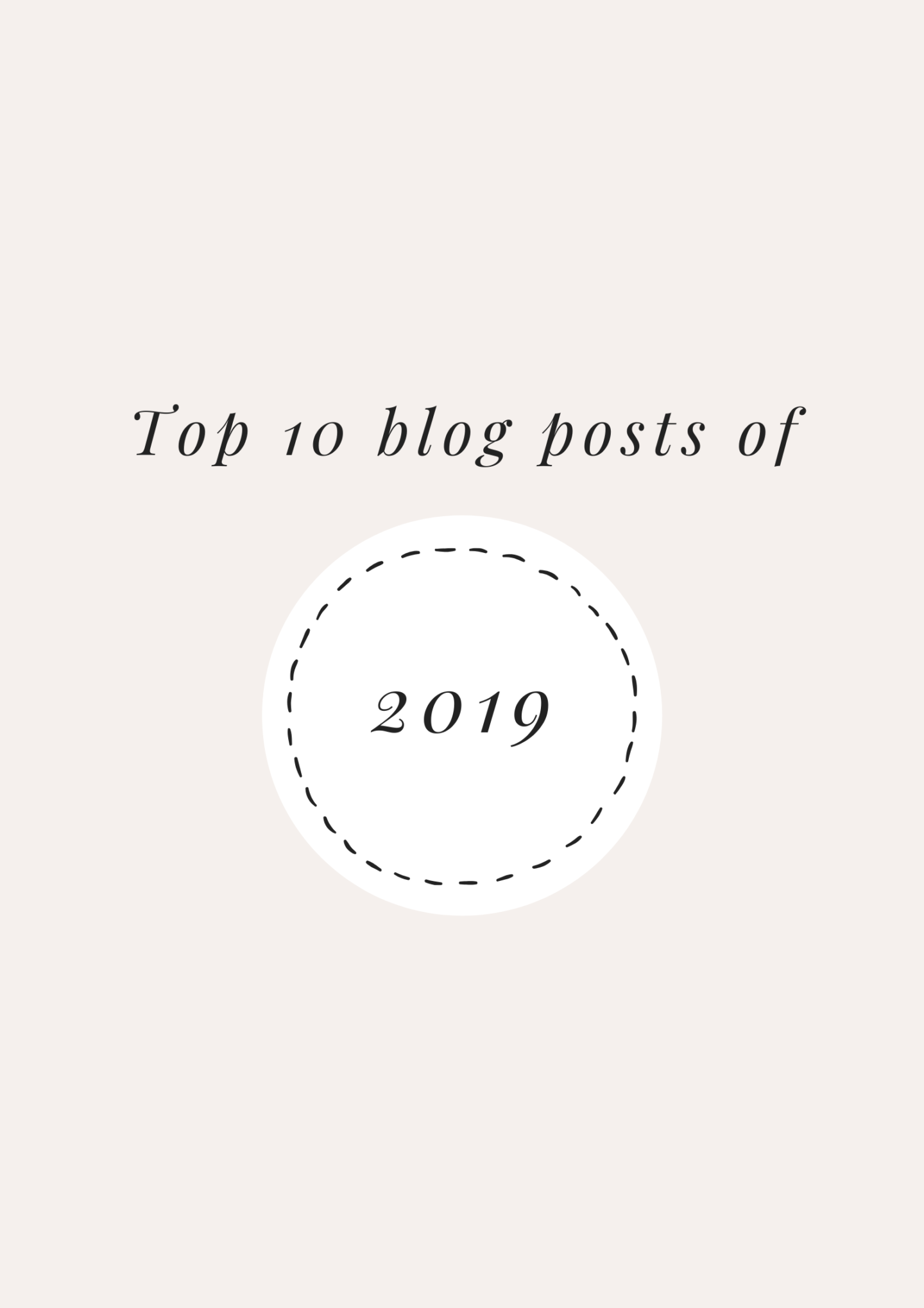 Top 10 blog posts of 2019