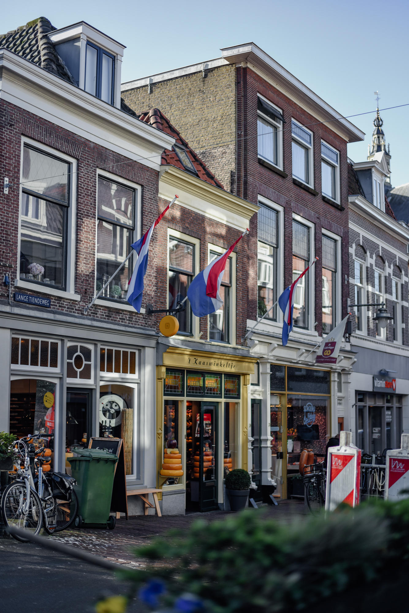 Street in Gouda, The Netherlands