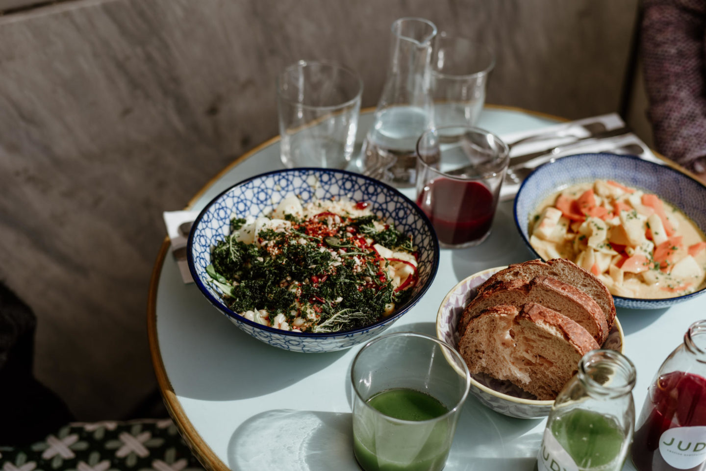 Lunch at Judy Market paris