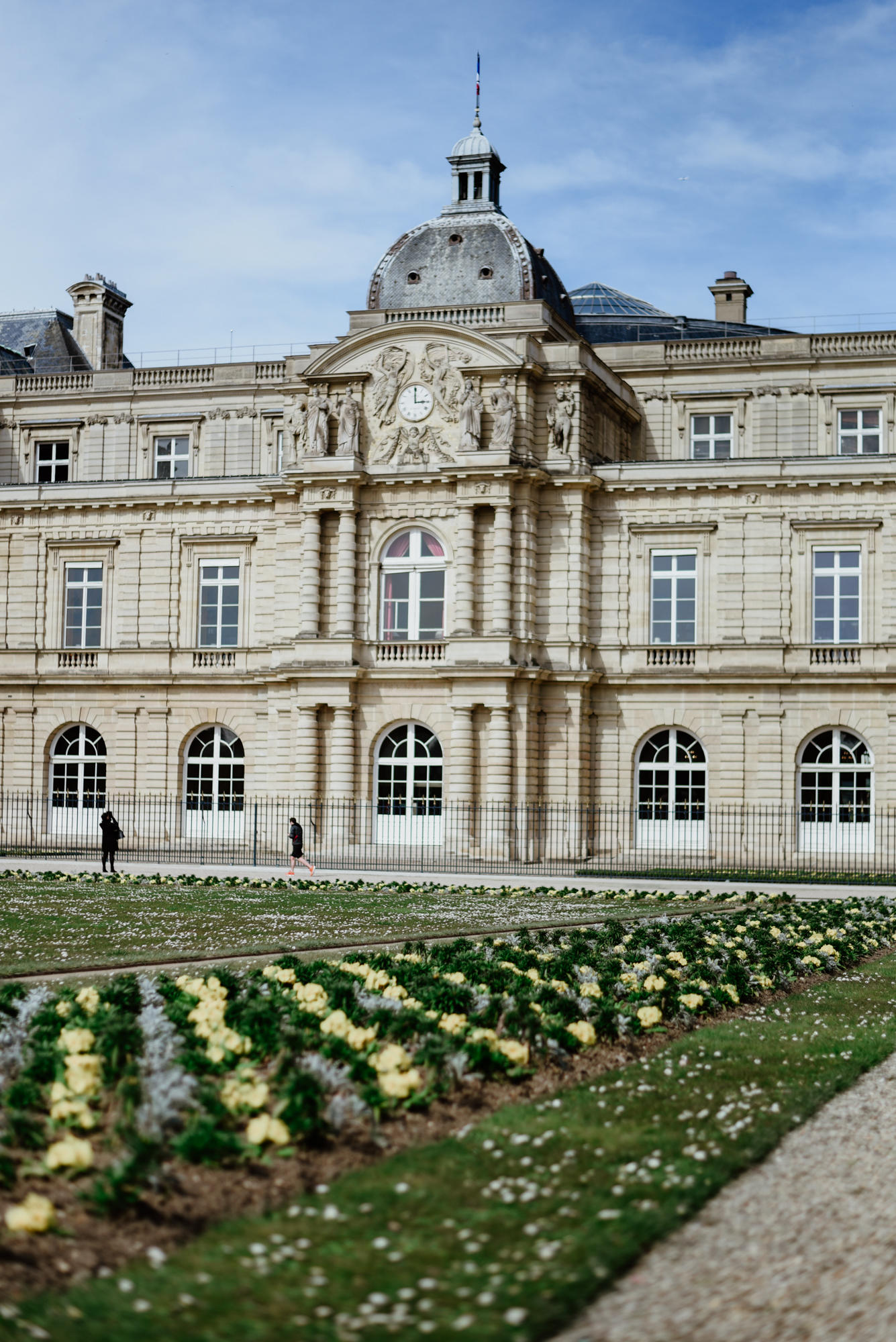 castle Jardin De Luxembourg Paris