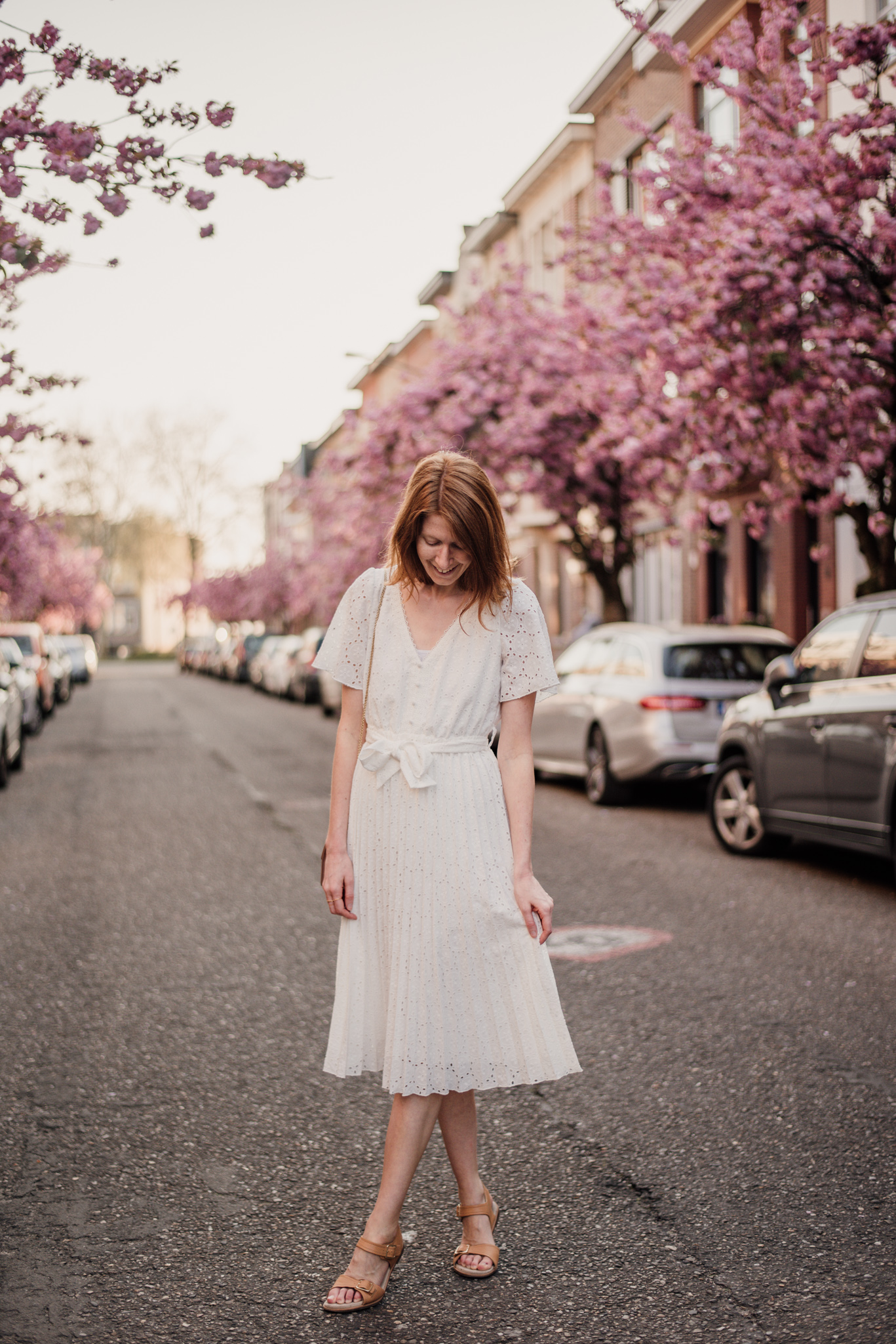 Outfit with Sézane dress for spring