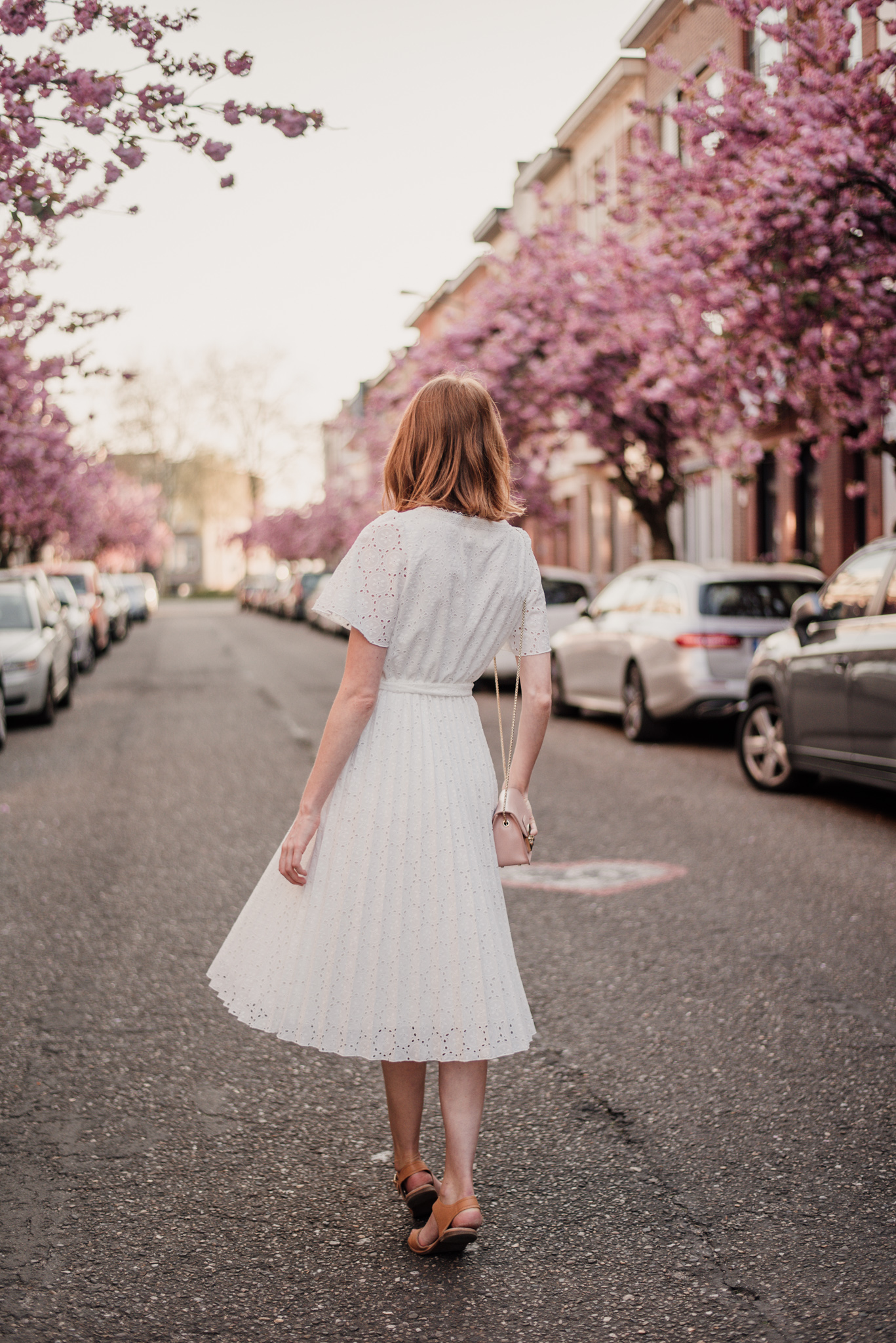 Outfit with Sézane dress for spring