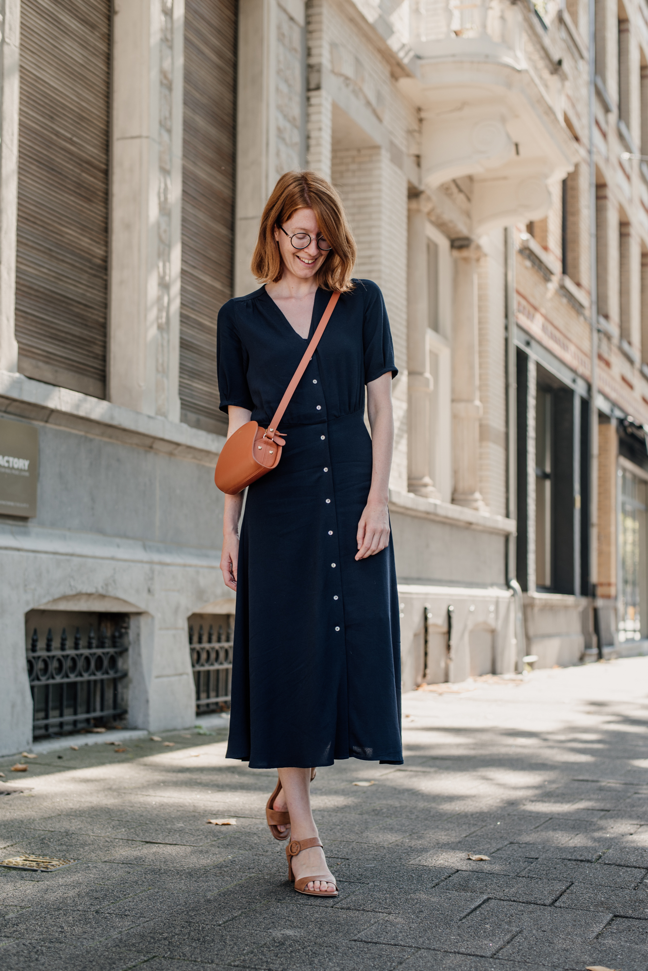 Wedding Guest Midi Dress • The Ginger Diaries