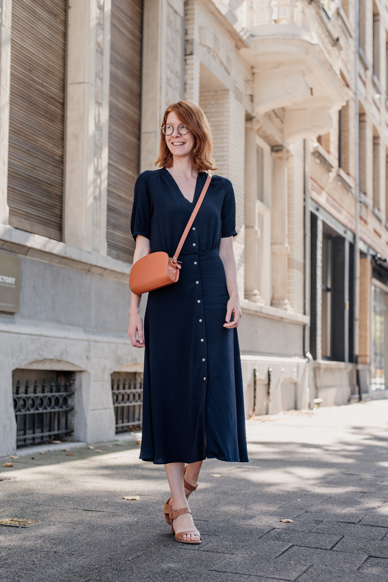 Wedding Guest Midi Dress • The Ginger Diaries