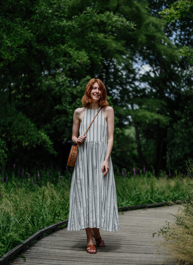 Striped Maxi Dress for Summer