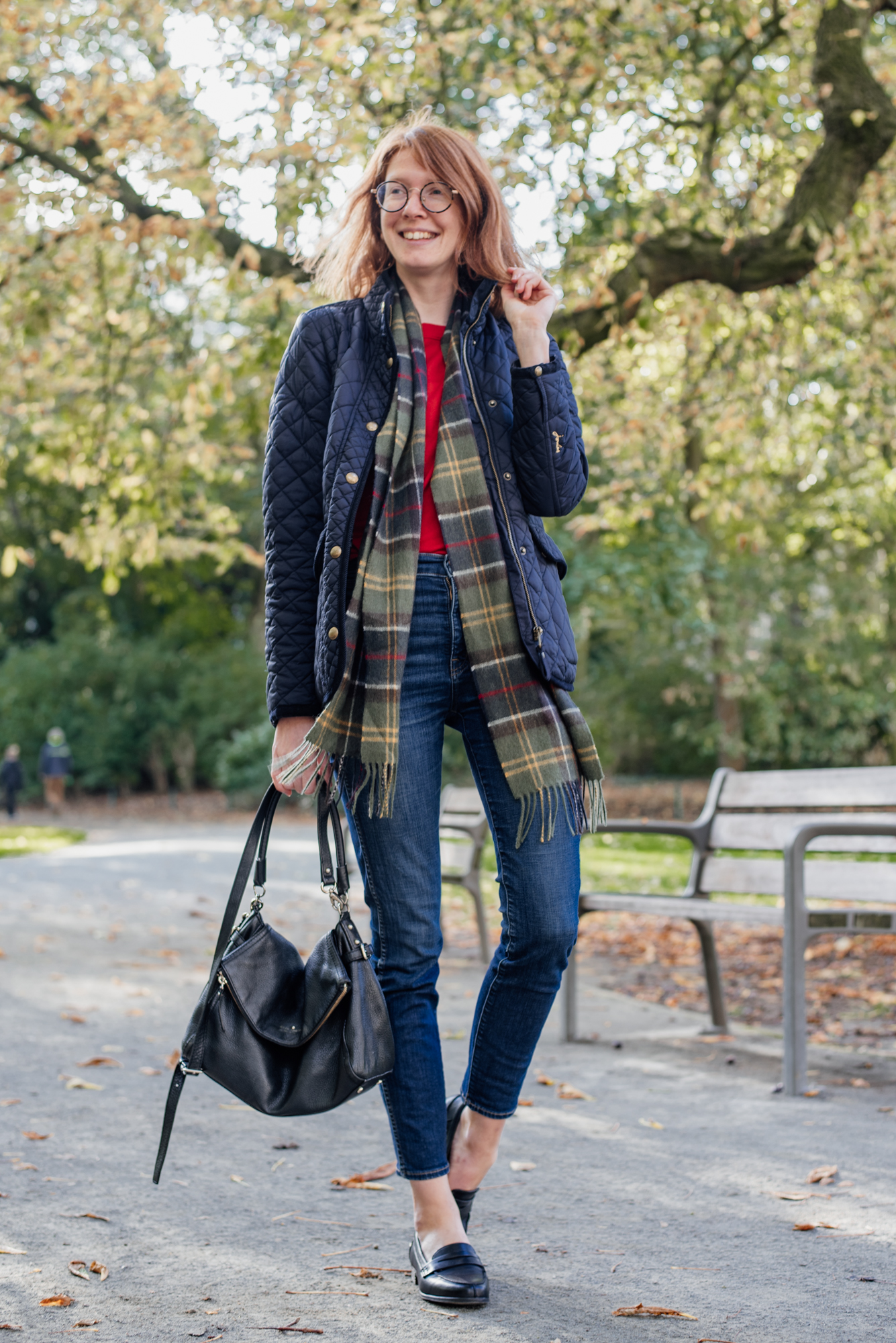 Joules shop quilted coat